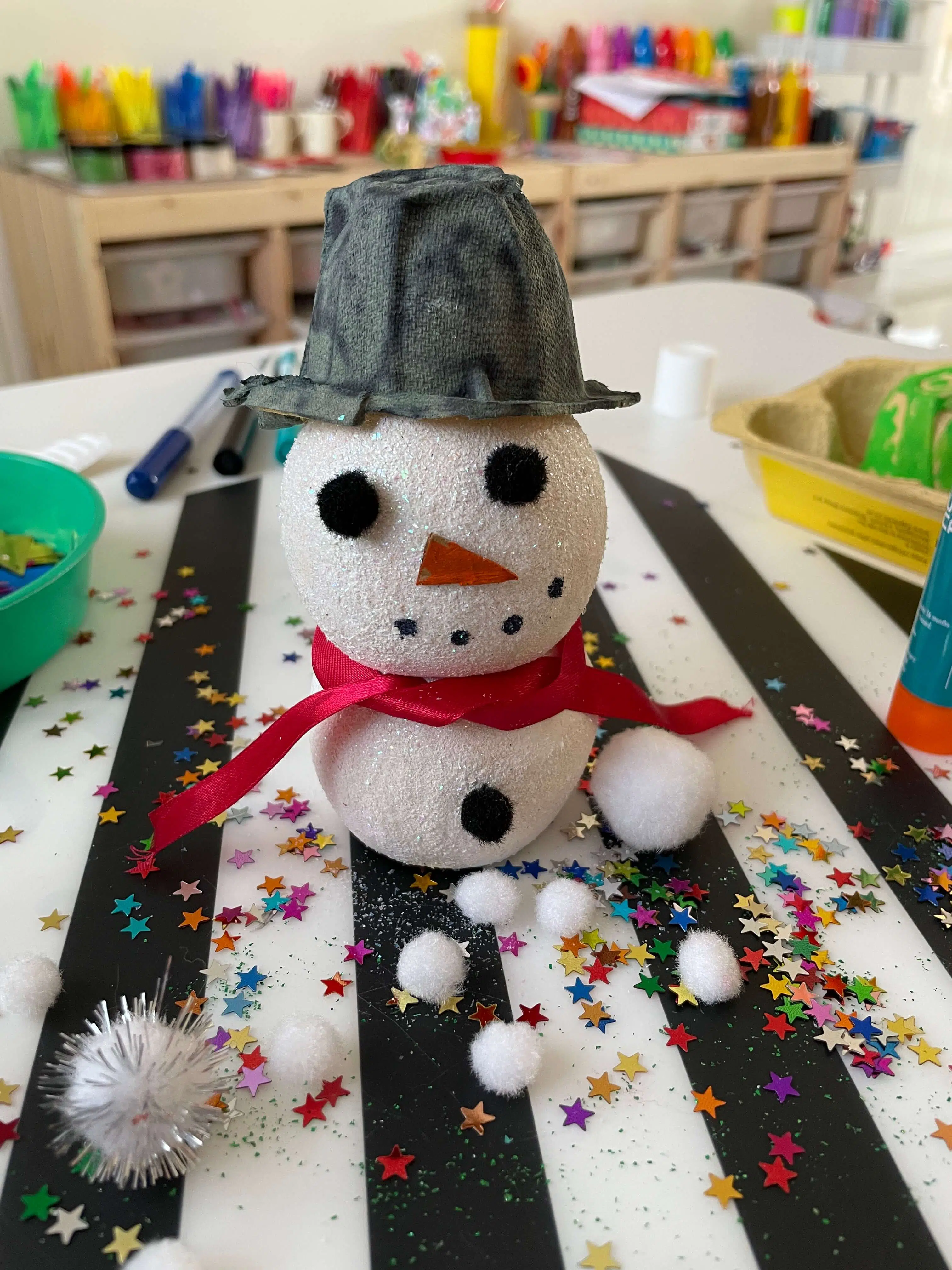 Recycled Christmas Crafting