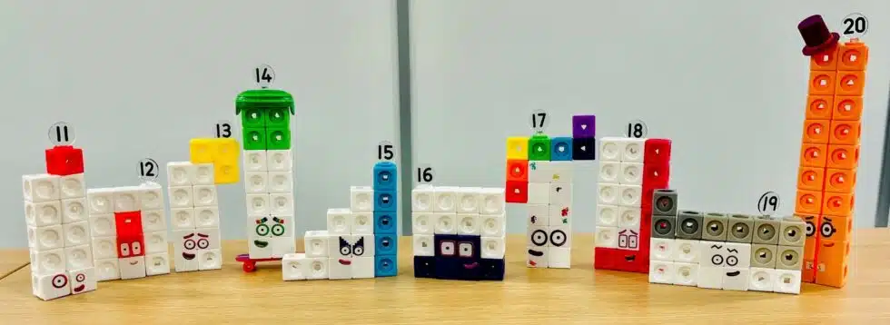 Numberblocks in the classroom