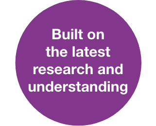 Built on the latest research and understanding