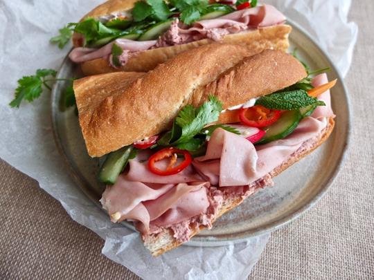 Cheat’s Banh Mi Sandwich