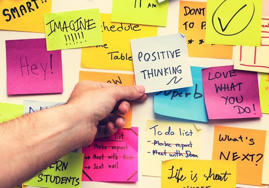 Positive thinking is important for teachers