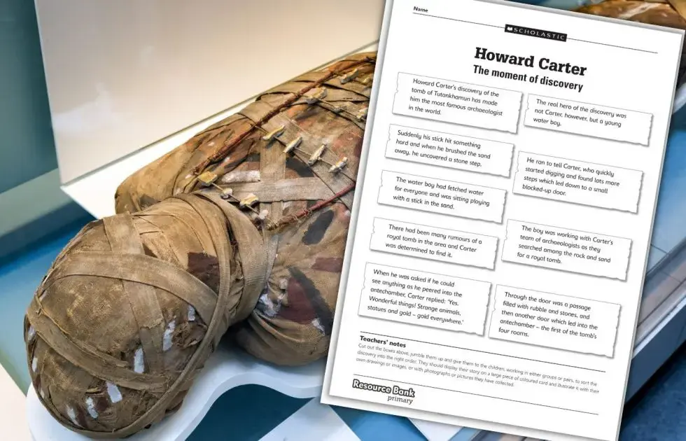Howard Carter and Tutankhamun resources