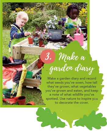 Make a garden diary