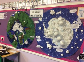 arctic winter display