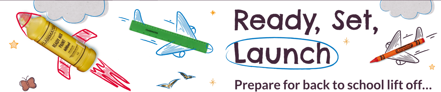 Ready, Set, Launch. Prepare for back to school lift off...