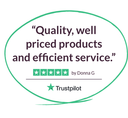"Quality, well priced products and efficient service.”