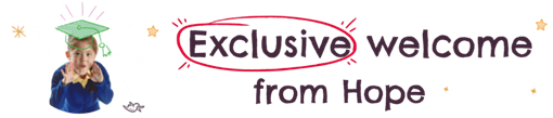Exclusive Welcome offer