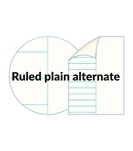 Ruled / Plain Alternate