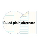Ruled / Plain Alternate