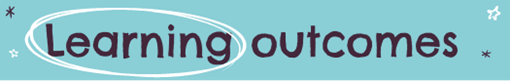 Learning Outcomes