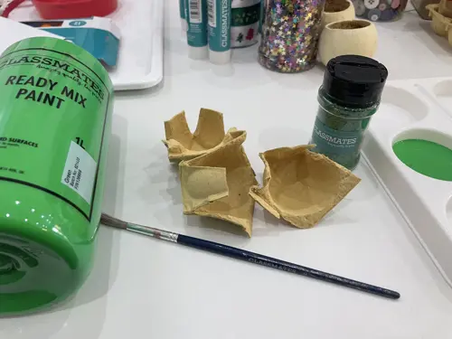 Recycled xmas crafting