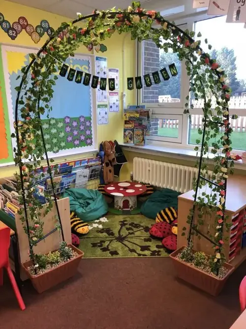 Reading corner garden