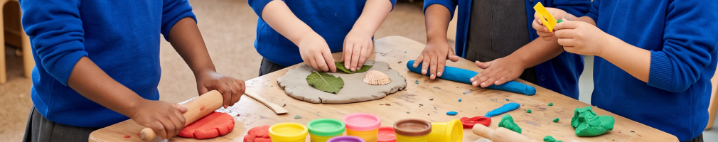 How Clay and Playdough Support Child Development in EYFS