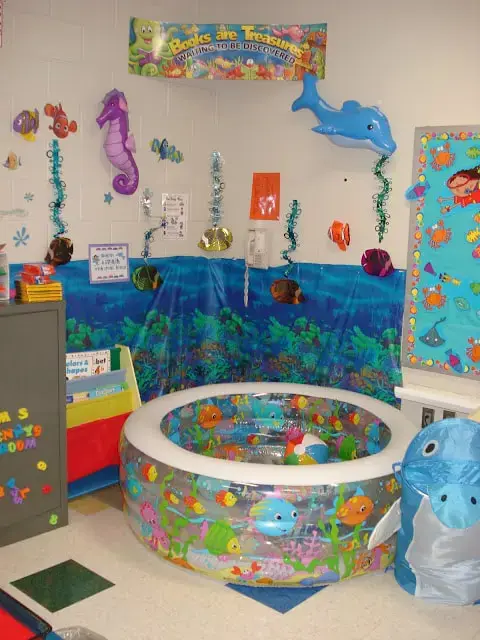 Make a splash reading corner