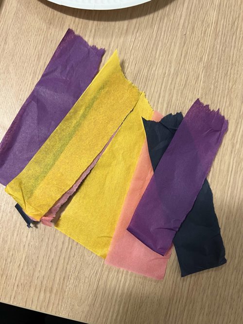 tissue strip paper