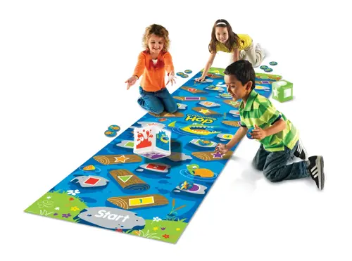 crocodile hop floor game