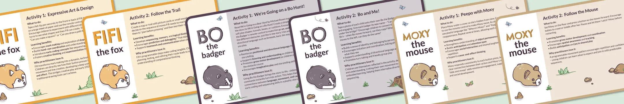 Early Years Woodland Coding Creatures | Hope