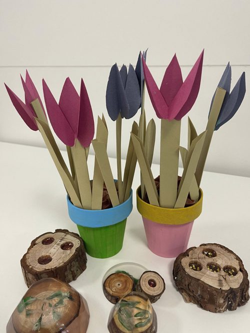 decorate flower pots
