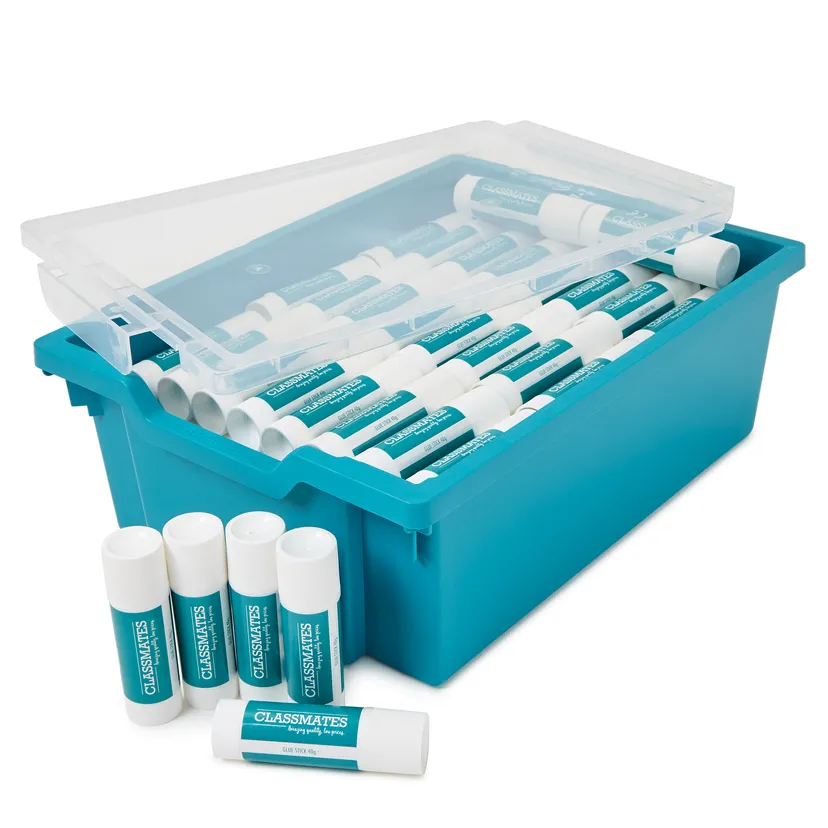 Classmates glue sticks
