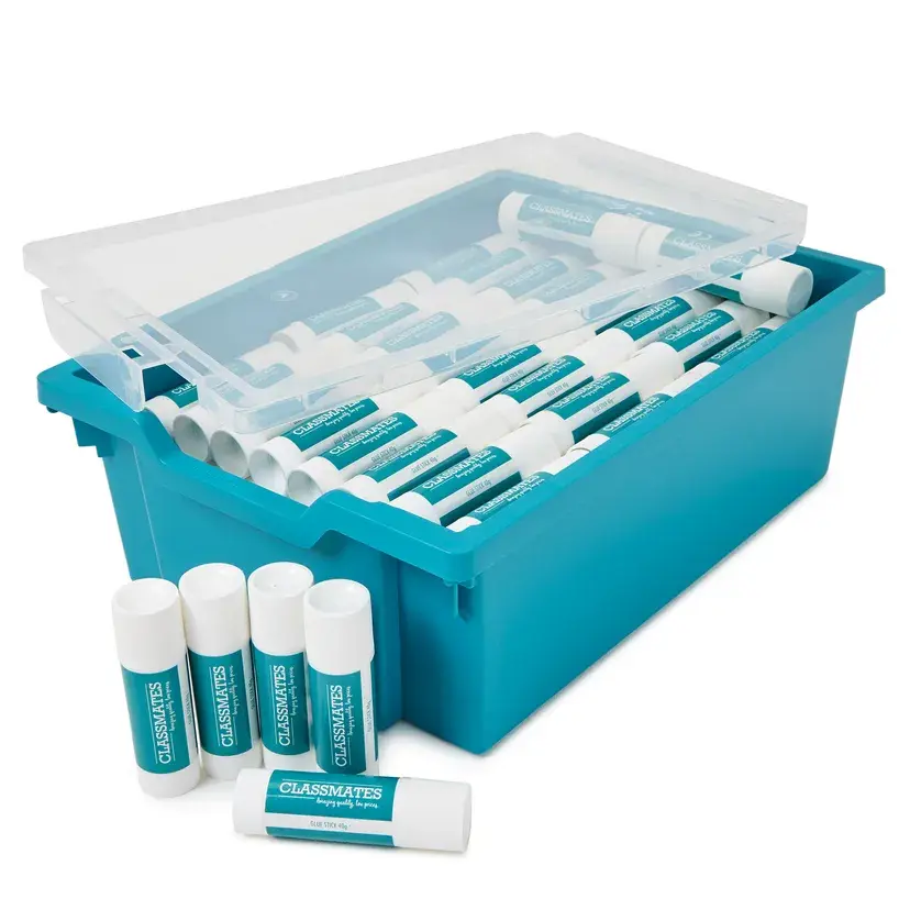 Classmates glue sticks