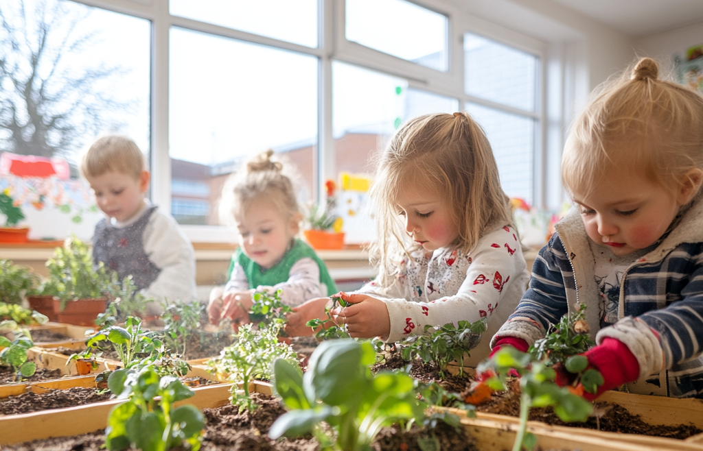 Nursery winter planting