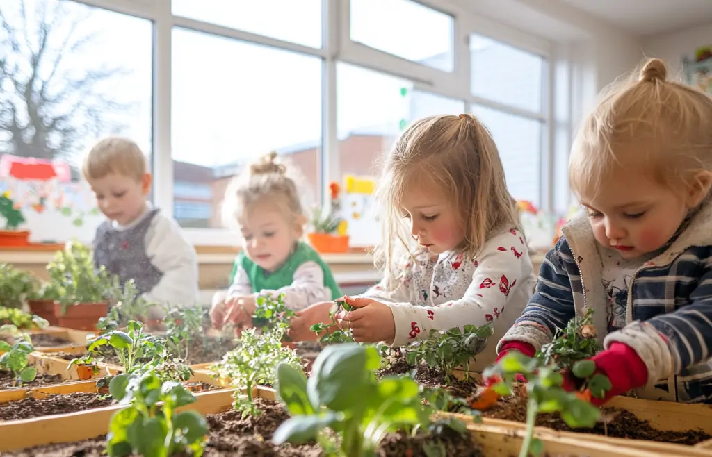Nursery winter planting