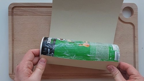 Cardboard glue tube